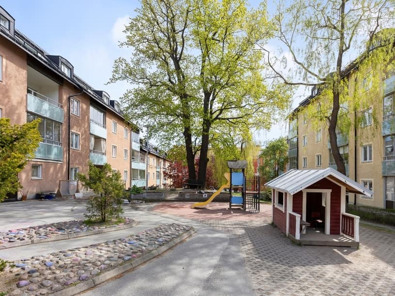 Utsikt över gården